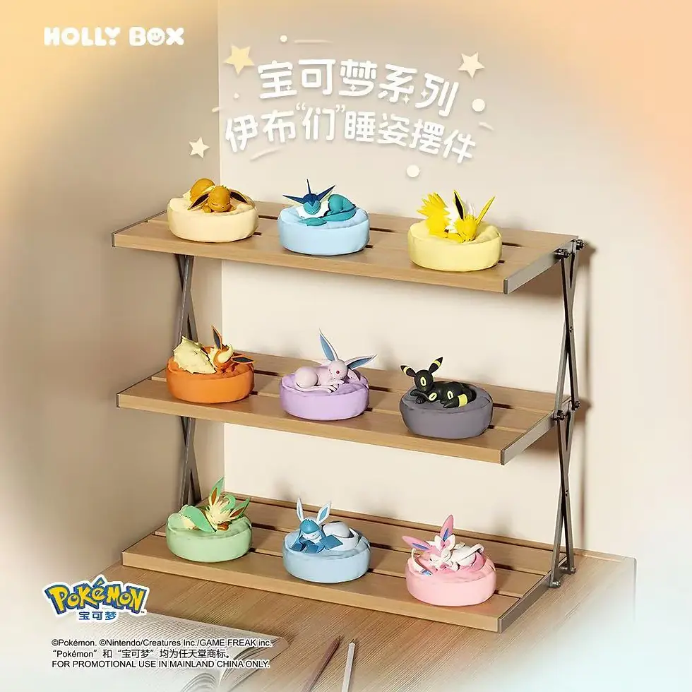 Thumbnail: Pokemon Eeveelutions Sleeping Pose Figures Series Blind Box Figure
