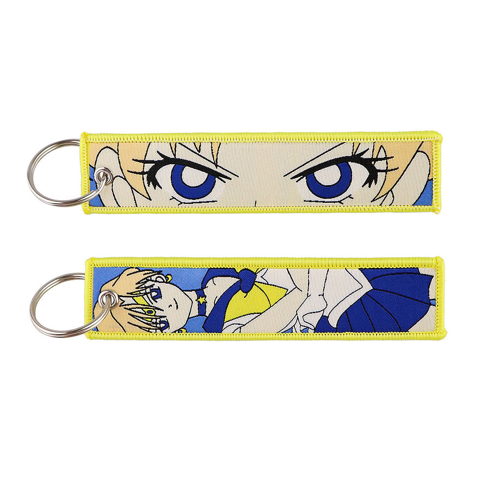 Thumbnail: Jet Tag -  Sailor Moon Double-sided Embroidery Keychains