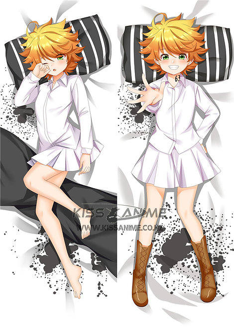 The Promised Neverland Emma Dakimakura Hugging Body Pillow ...