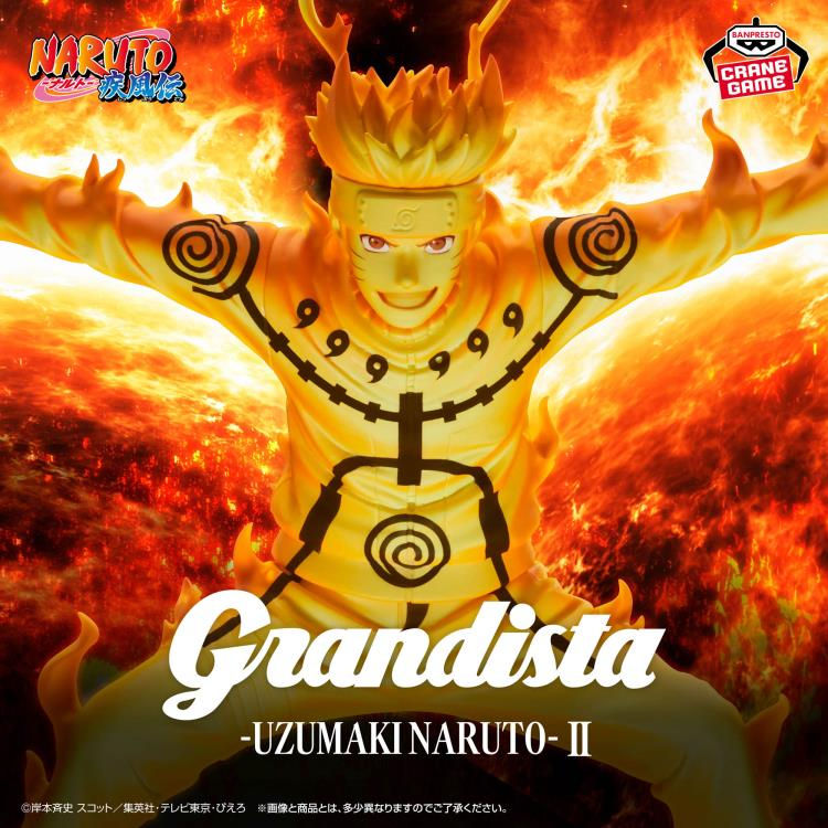 Naruto: Shippuden Grandista Naruto Uzumaki II Figure