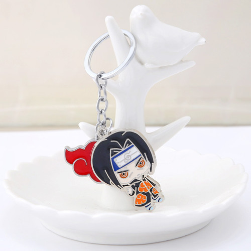 Naruto Uchiha Keychains Kiss Anime