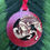 Thumbnail: 2-Tone Tatau Horse Ornament - Circle