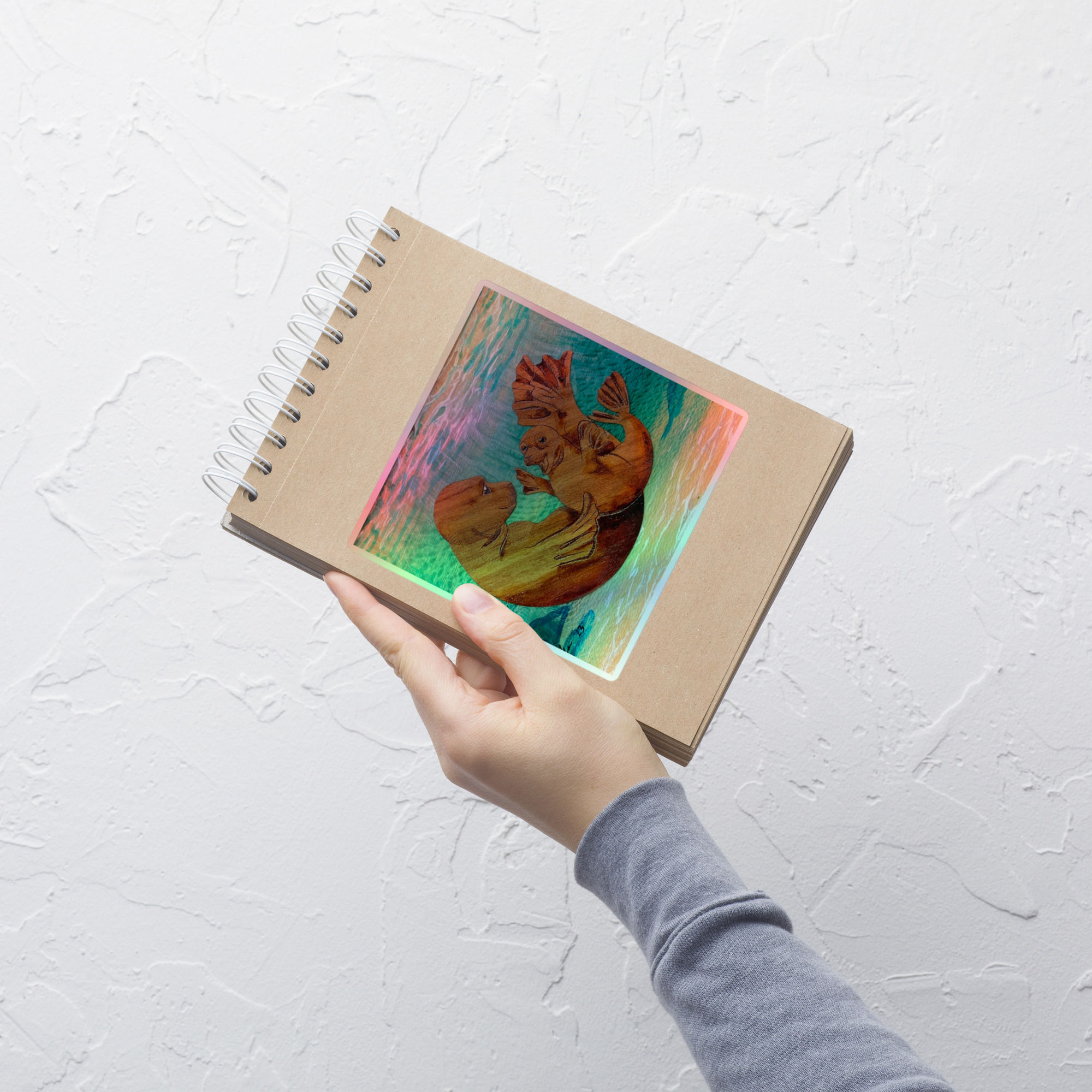 Holographic stickers: Hōʻau -Swim Lessons