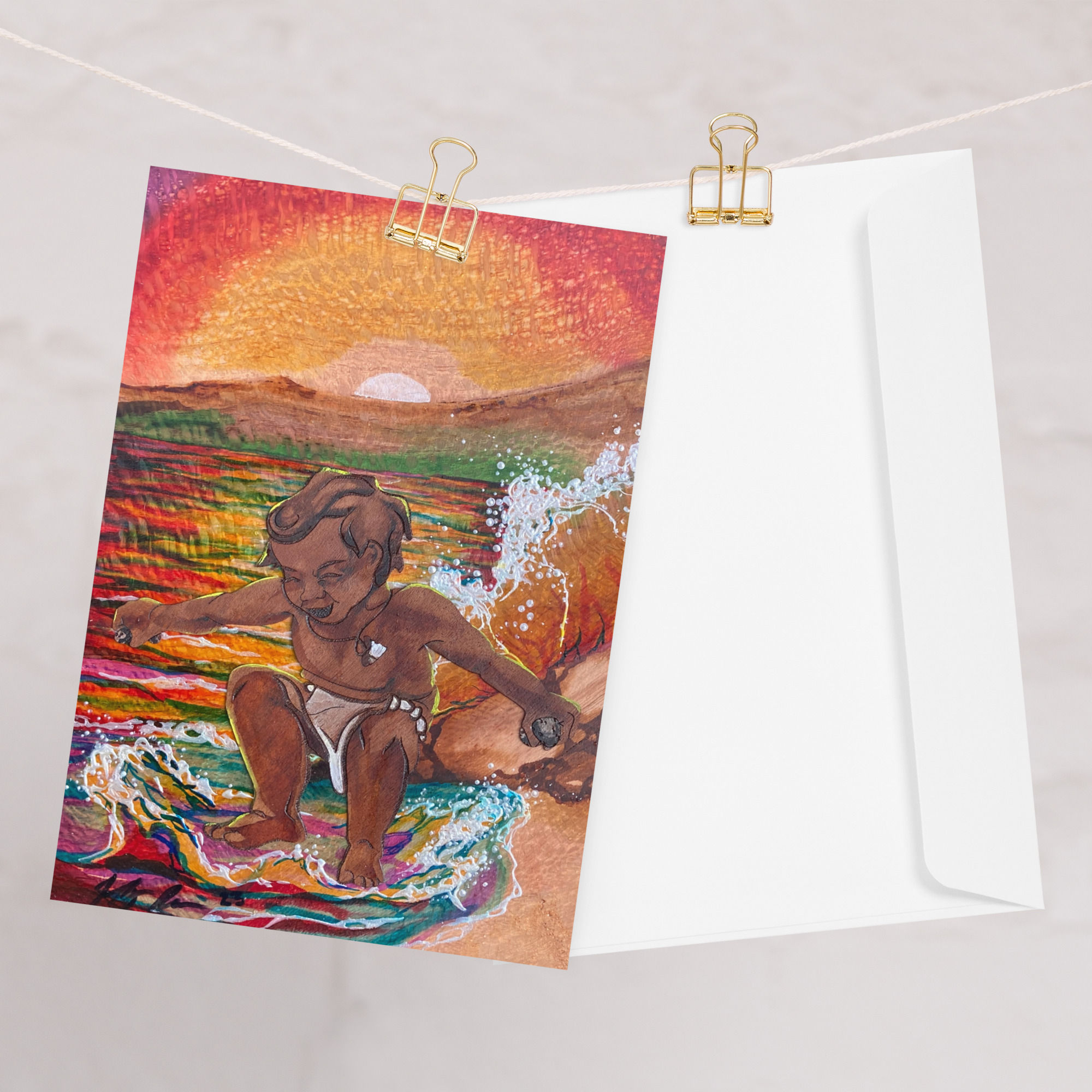 Greeting card: Kolohe Alaula