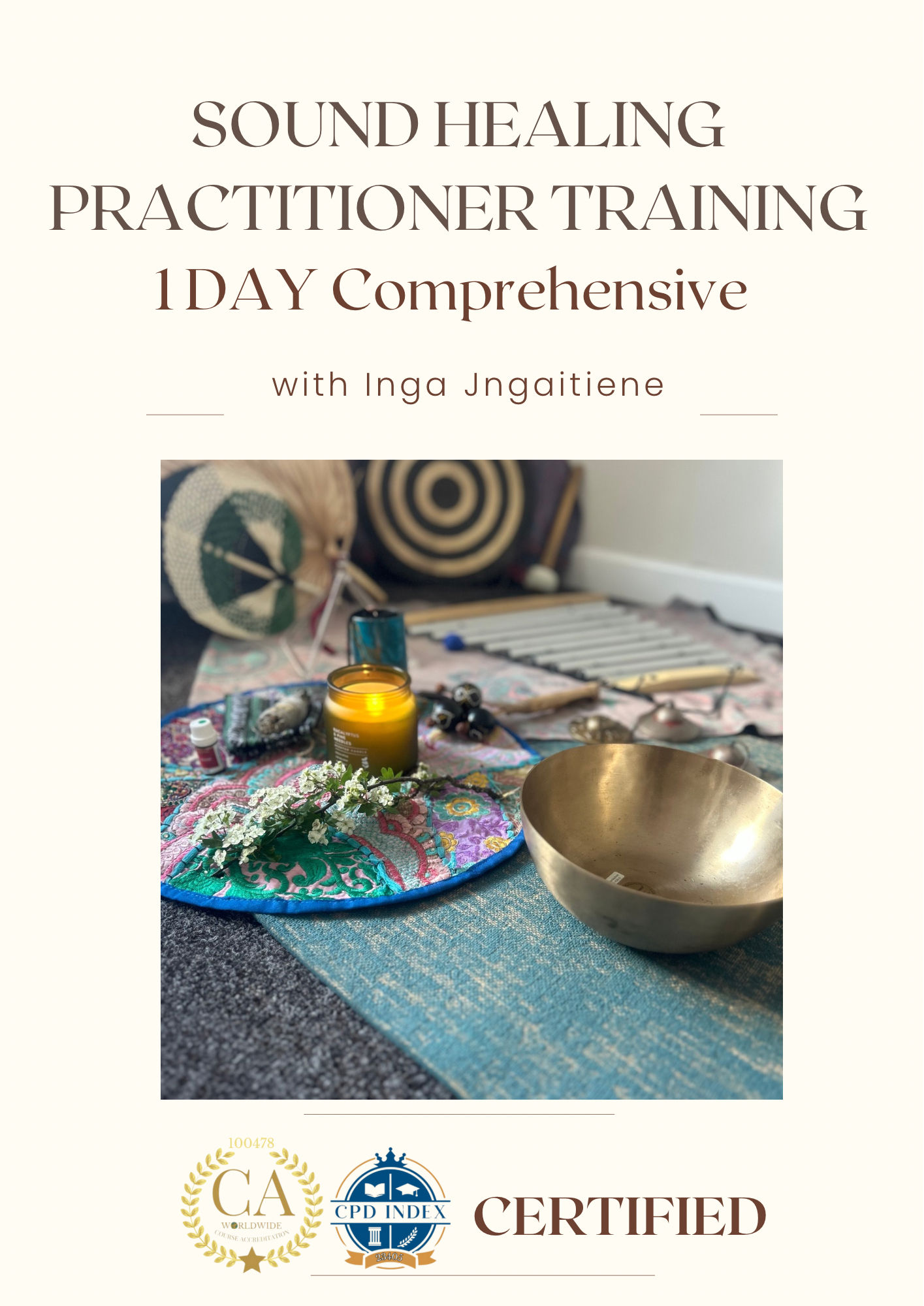 Level 1 Sound Healing Training 2026  