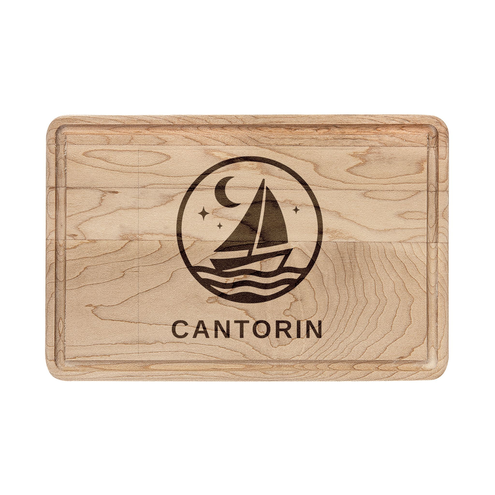 Cantorin Engraved Wooden Cutting Board