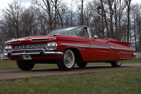 1/43 VITESSE CHEVROLET IMPALA/ ROUGE/ 1959 1/43 VITESSE CHEVROLET IMPALA/ ROUGE/ 1959