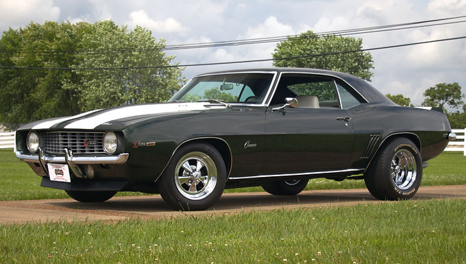 1969 Chevrolet Camaro Z28 Fathom Green 5557