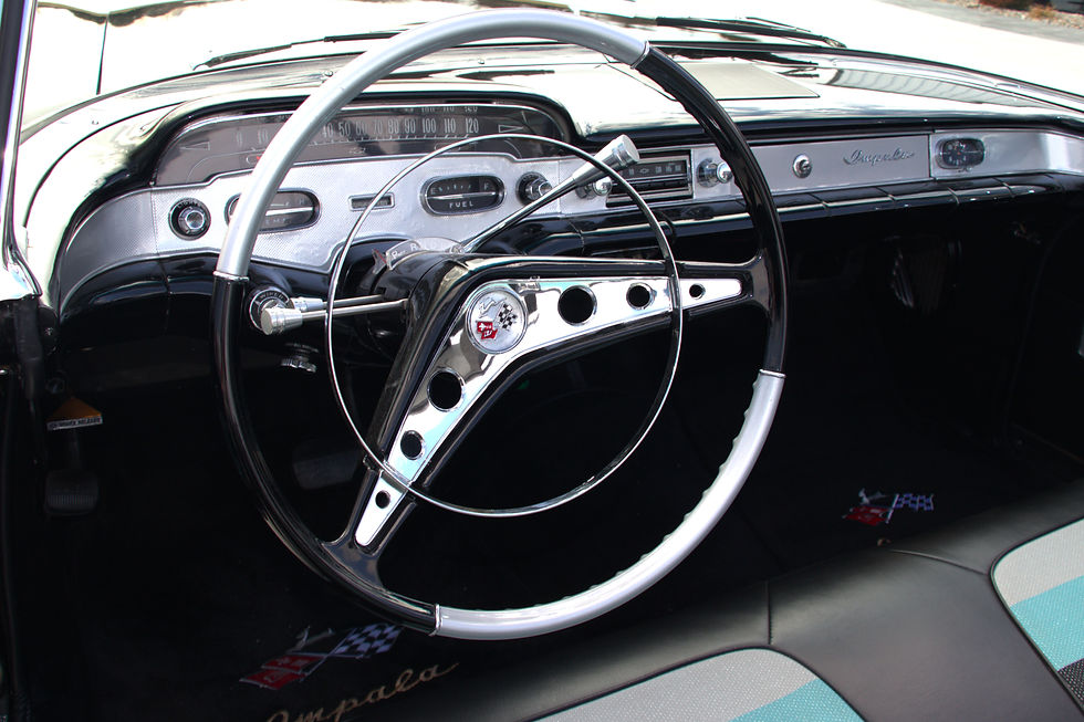 1958 Chevrolet Impala Convertible Black 3461 (13).jpg