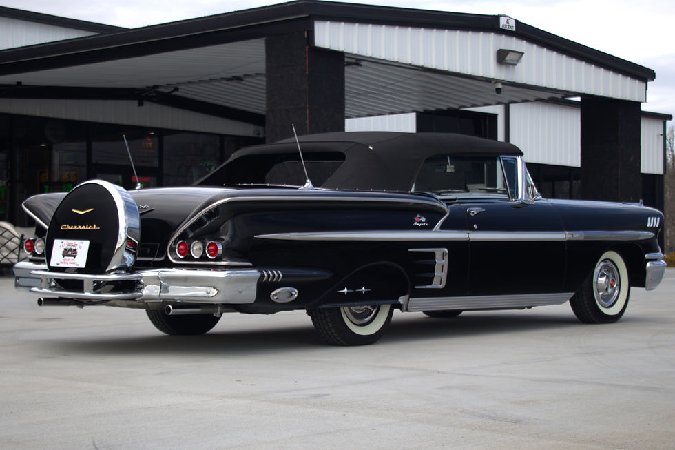 1958 Chevrolet Impala Convertible Black 3461 (9).jpg