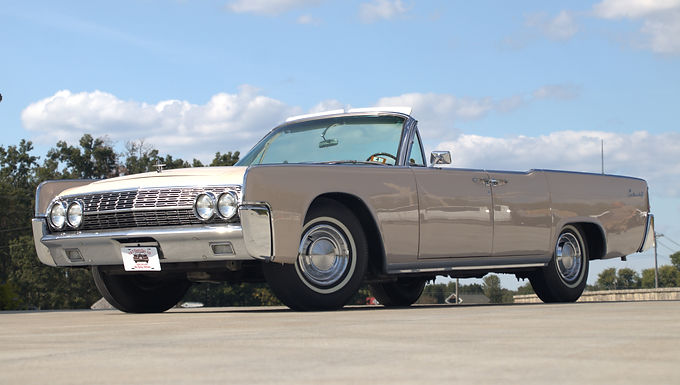 1962 Lincoln Continental Convertible - Champagne (2503)