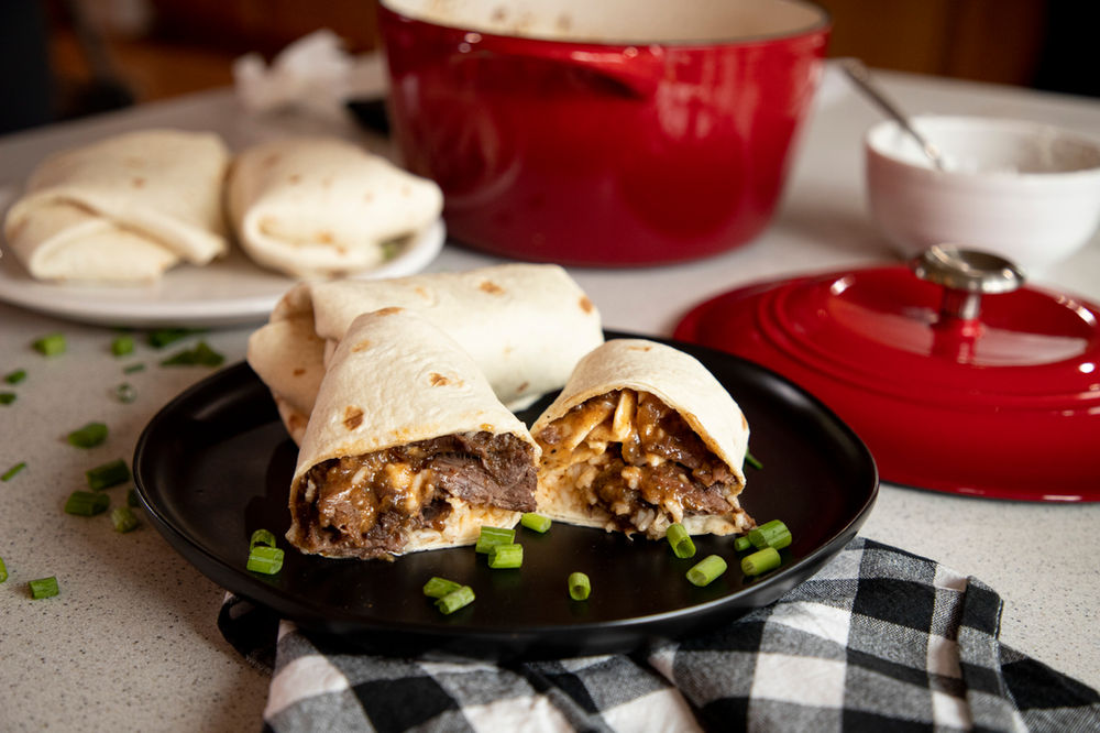 Certified Piedmontese Korean BBQ Burritos