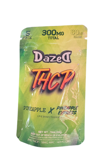 Dazed THCP Gummies - 300mg(5pk) | staywicked.com