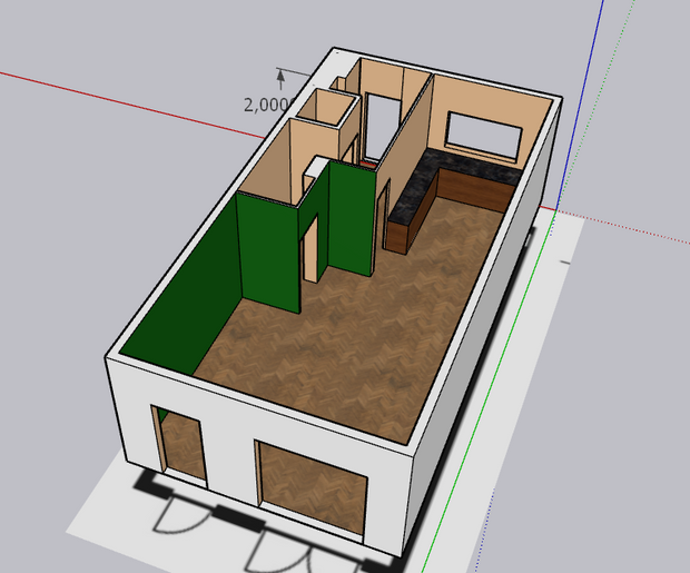 Sketchup interieur advies