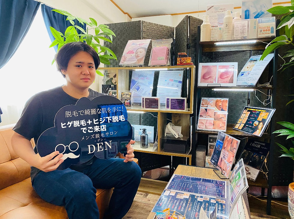 【沖縄市メンズ脱毛・ヒゲ脱毛】ヒゲ脱毛+ヒジ下脱毛でご来店|清潔感アップ|うるま市からも来店多数【口コミ★5.0】
