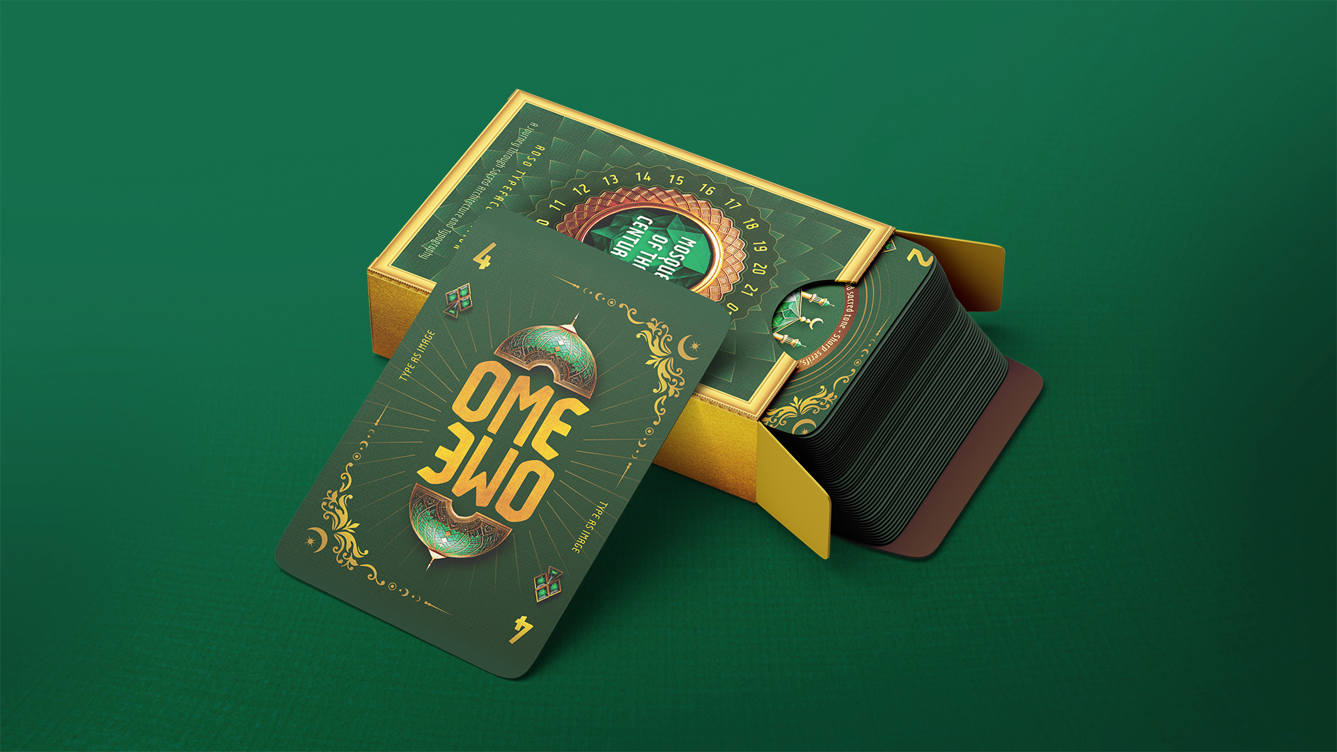Architecture of Type - Card Design | Shahnawaz Studio