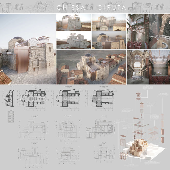 Architecture on the ruins