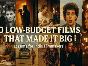 10 Low-Budget Films That Made It Big: Lessons for Indie Filmmakers