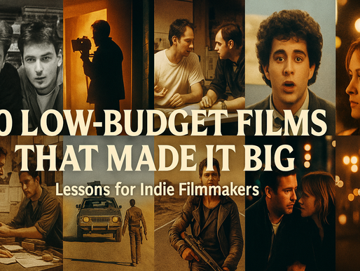 10 Low-Budget Films That Made It Big: Lessons for Indie Filmmakers