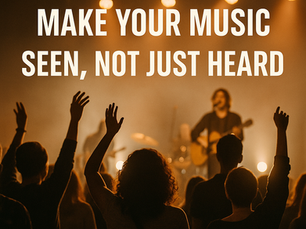 Make your music seen, not just heard.
