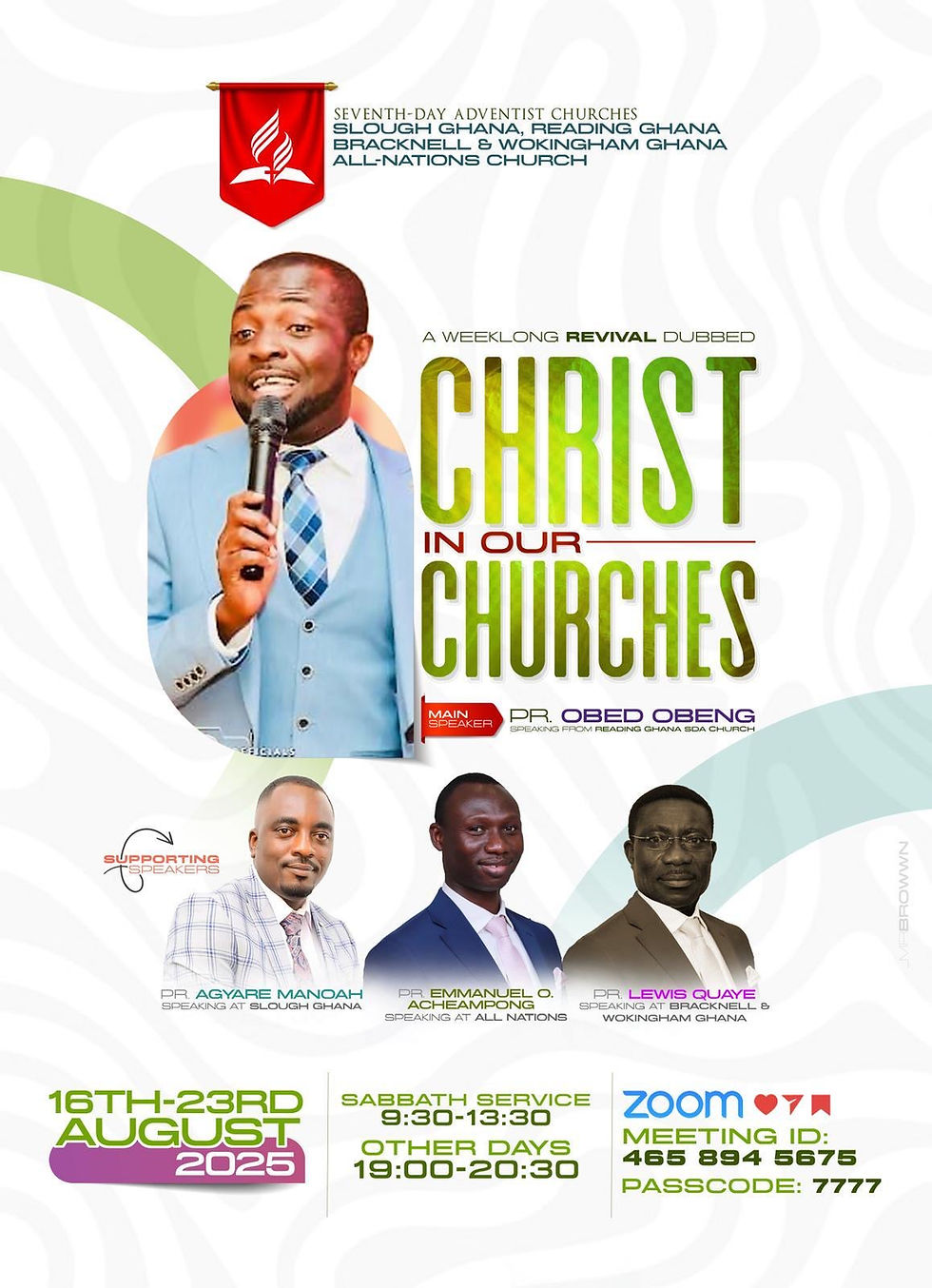 Christ In Our Churhes Revival Series