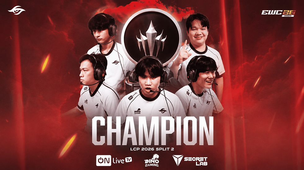 Team Secret Whales giành ngôi vô địch LCP 2026 Split 2