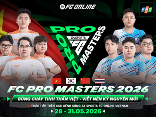 Giải đấu quốc tế FC Pro Masters 2026 chính thức khởi tranh tại Thượng Hải