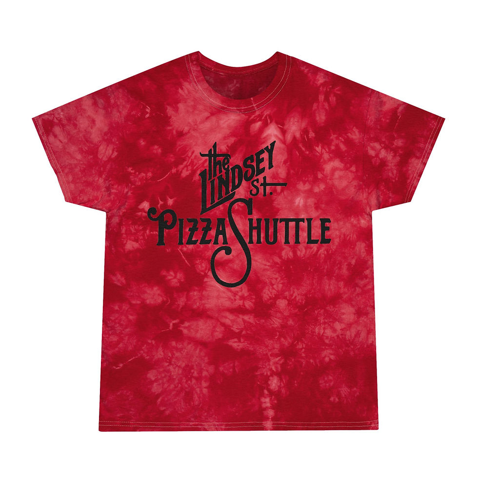 Thumbnail: Tie-Dye Lindsey St Pizza Shuttle w/logo