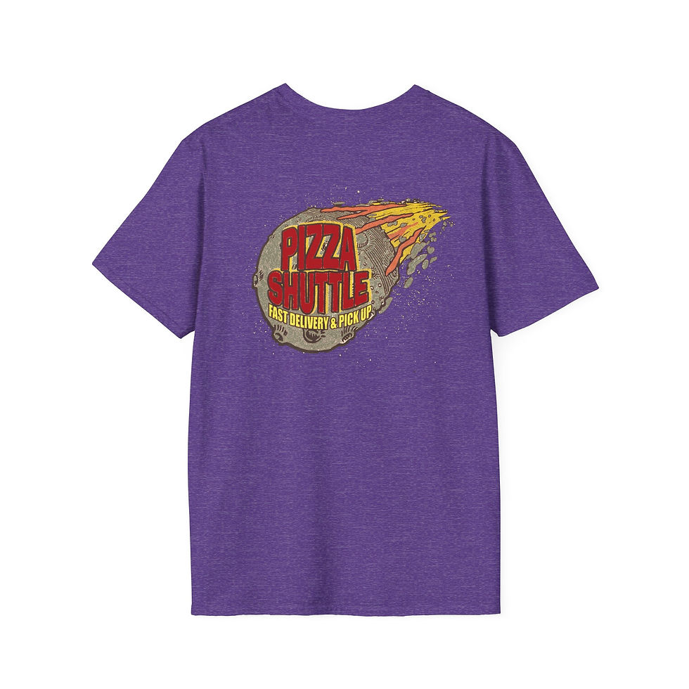 Thumbnail: Retro Pizza Shuttle Meteor Shirt