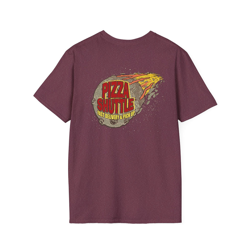 Thumbnail: Retro Pizza Shuttle Meteor Shirt