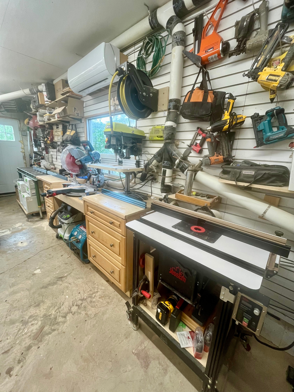 Miter saw station