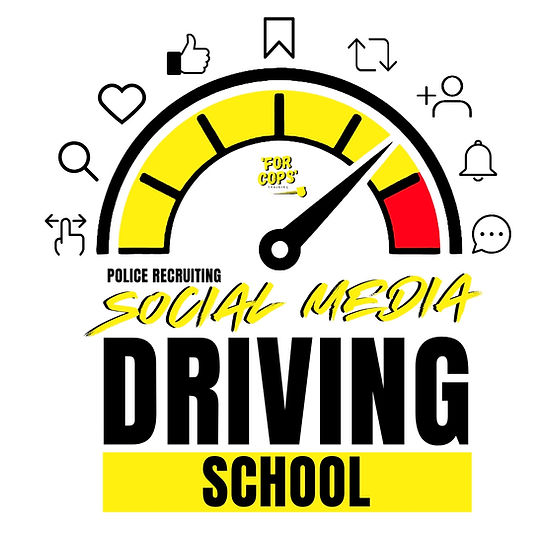 Police Recruiting Social Media Driving School logo