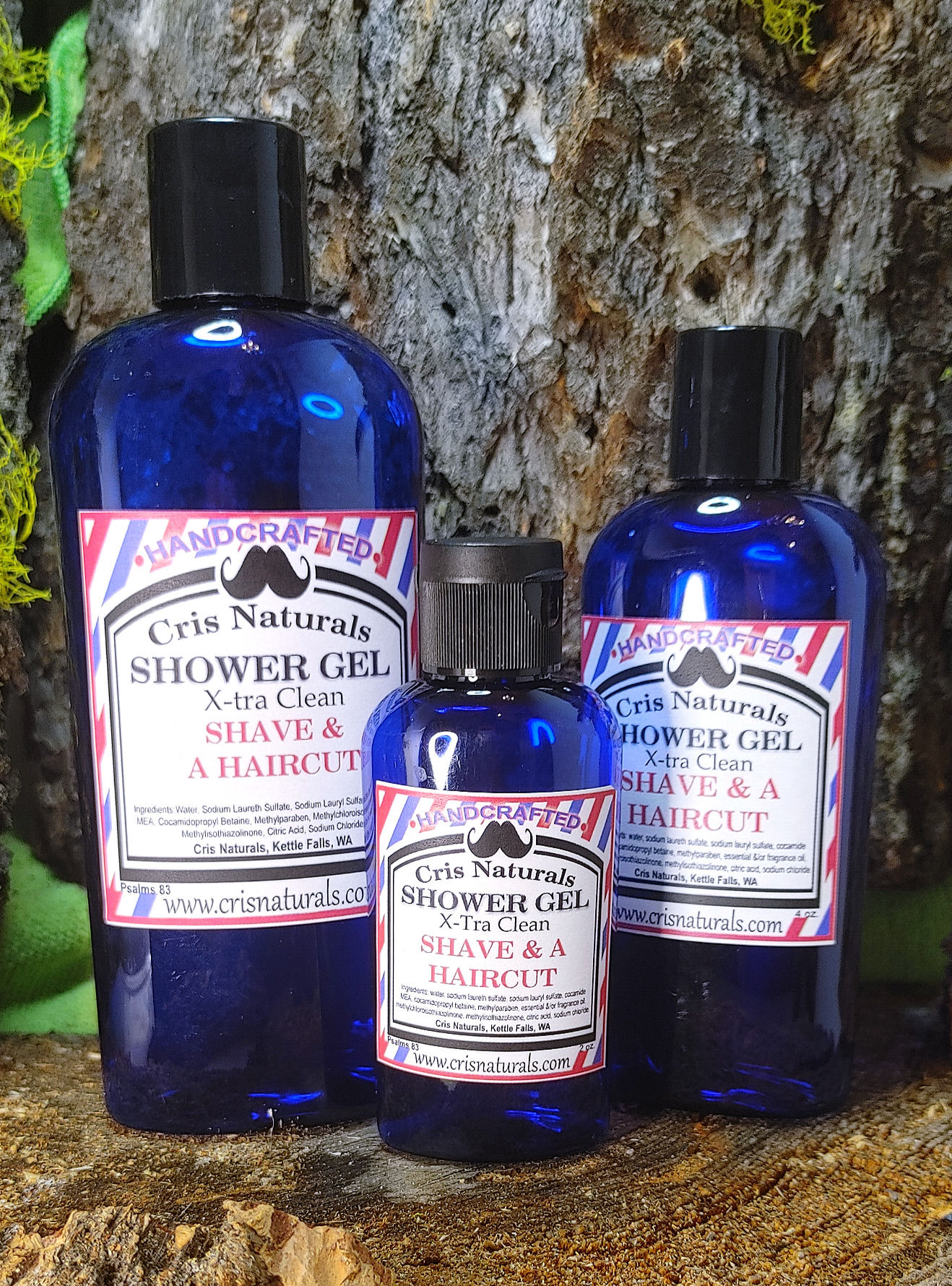 Cris Naturals X-Tra Power Men's Shower Gel