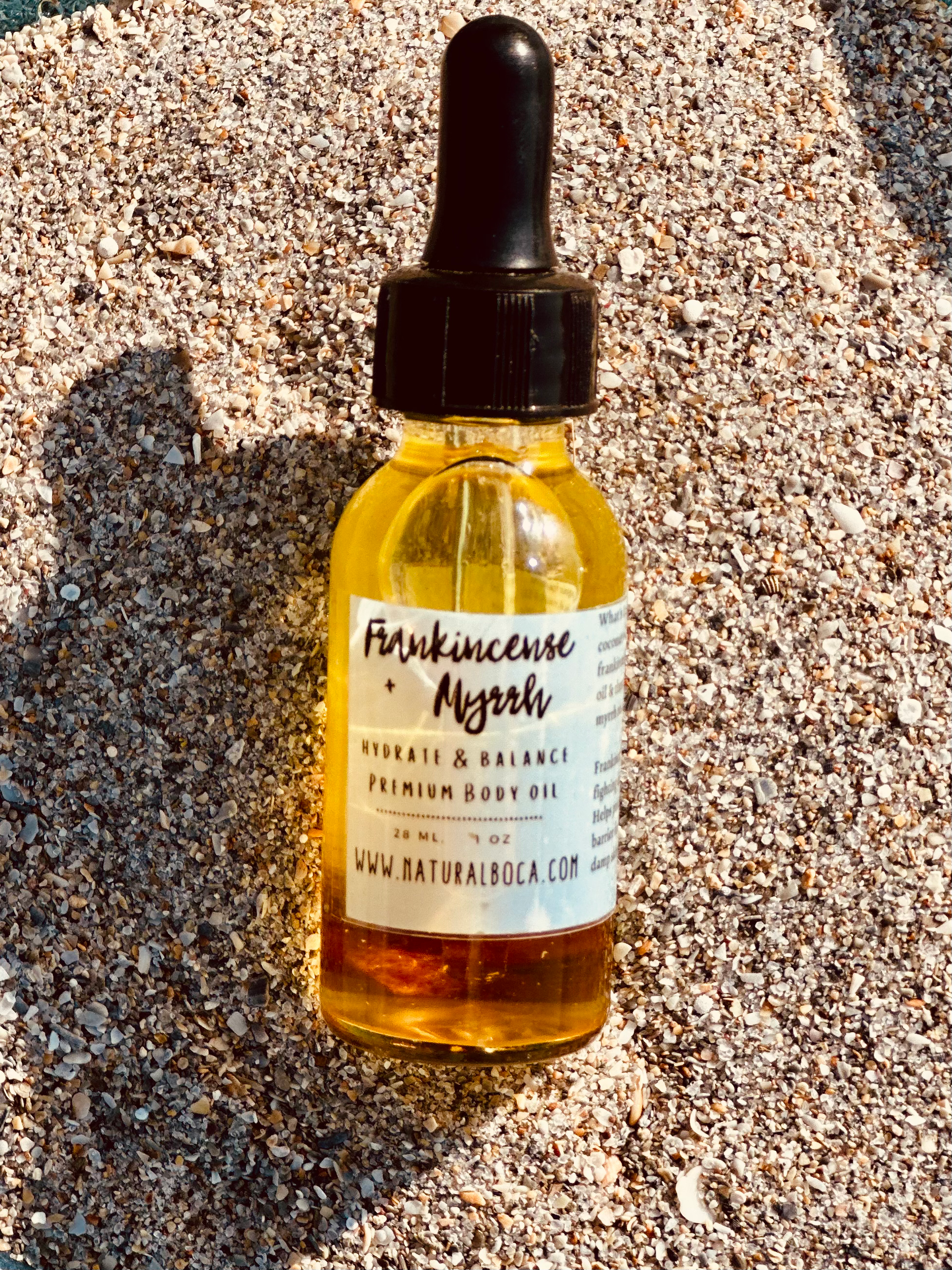 Frankincense and Myrrh Body oil  1 oz.