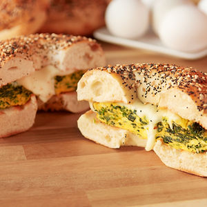 Spinach, Egg & Cheese