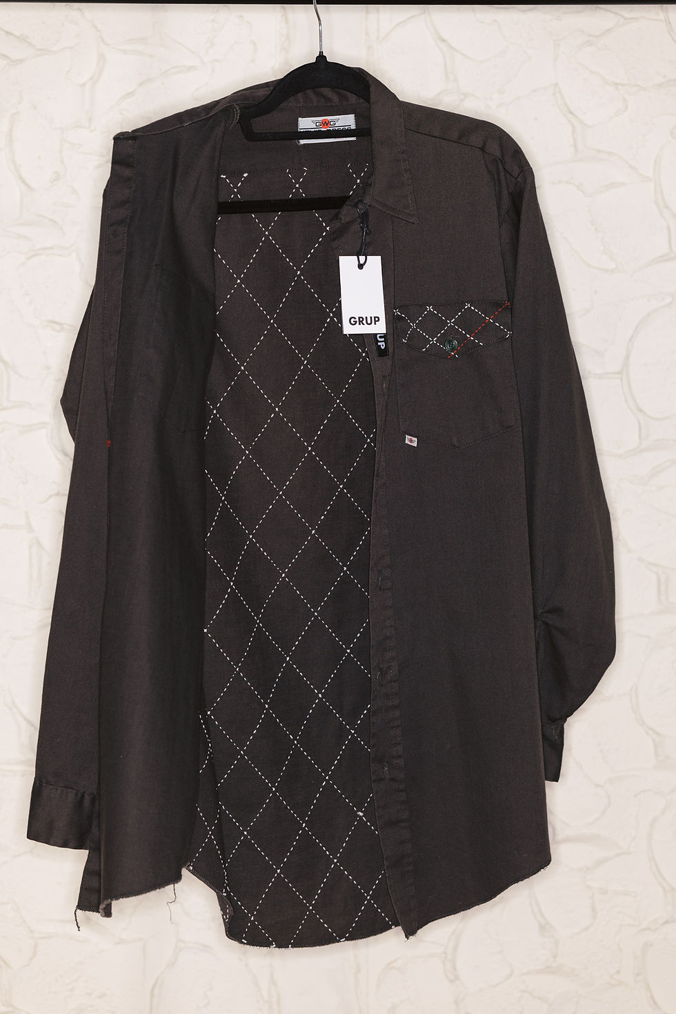 Thumbnail: 1980s GWG Button-Up + Sashiko, item no. 02-40223