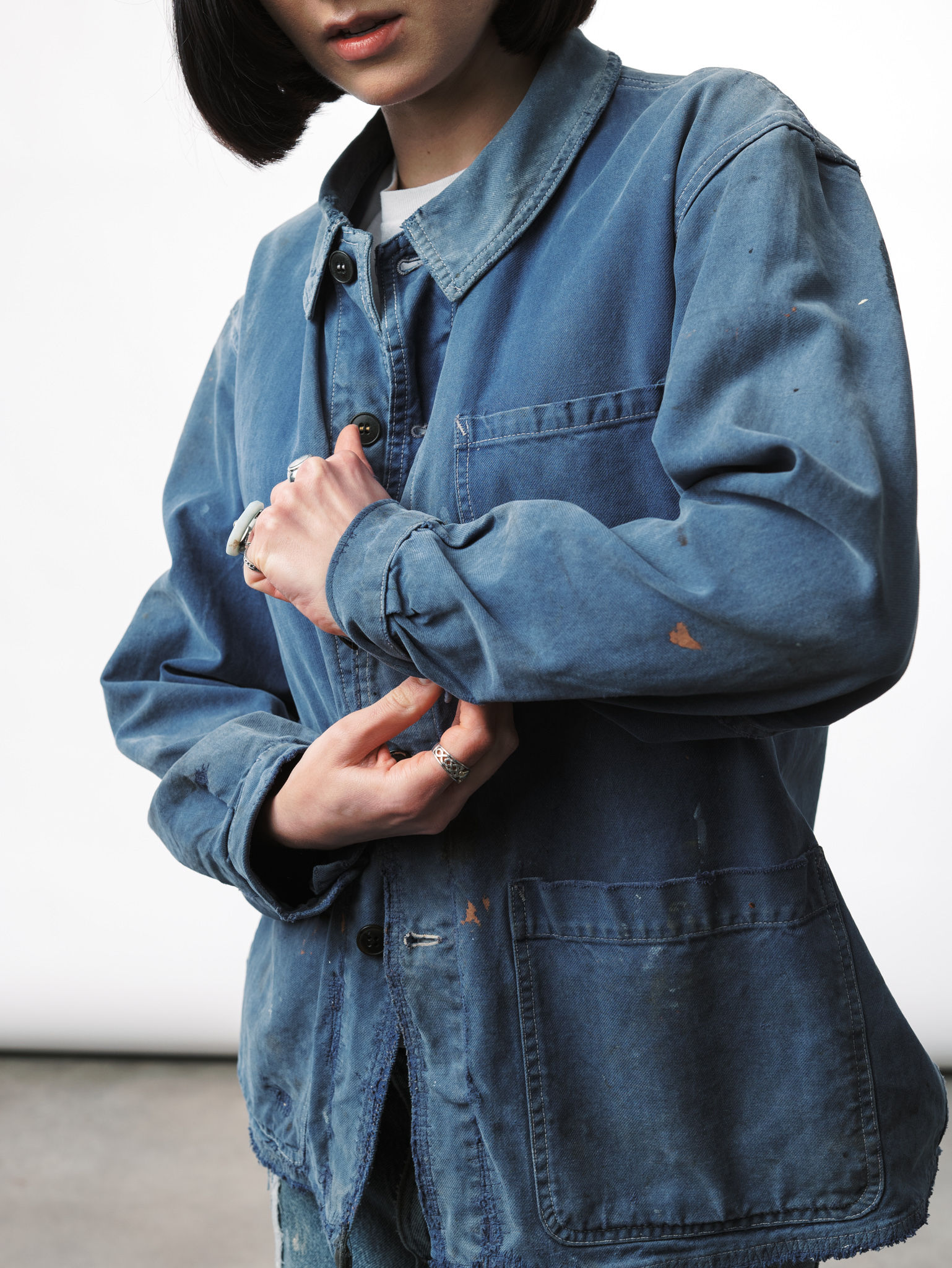 Vintage French Chore Coat Item no. 02-40192