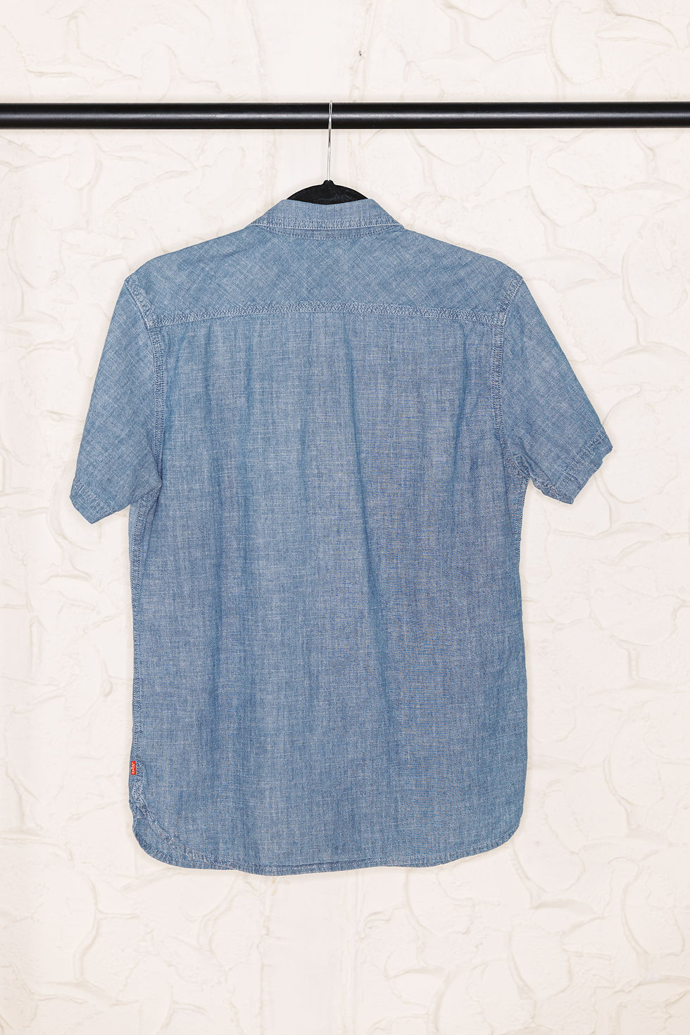 Thumbnail: 1990s Levi’s Denim Short Sleeve + Sashiko, item no. 02-40251