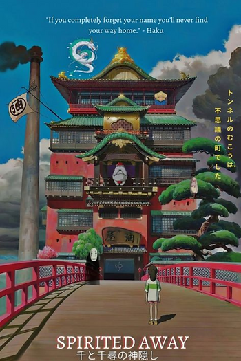 spirited away movie poster