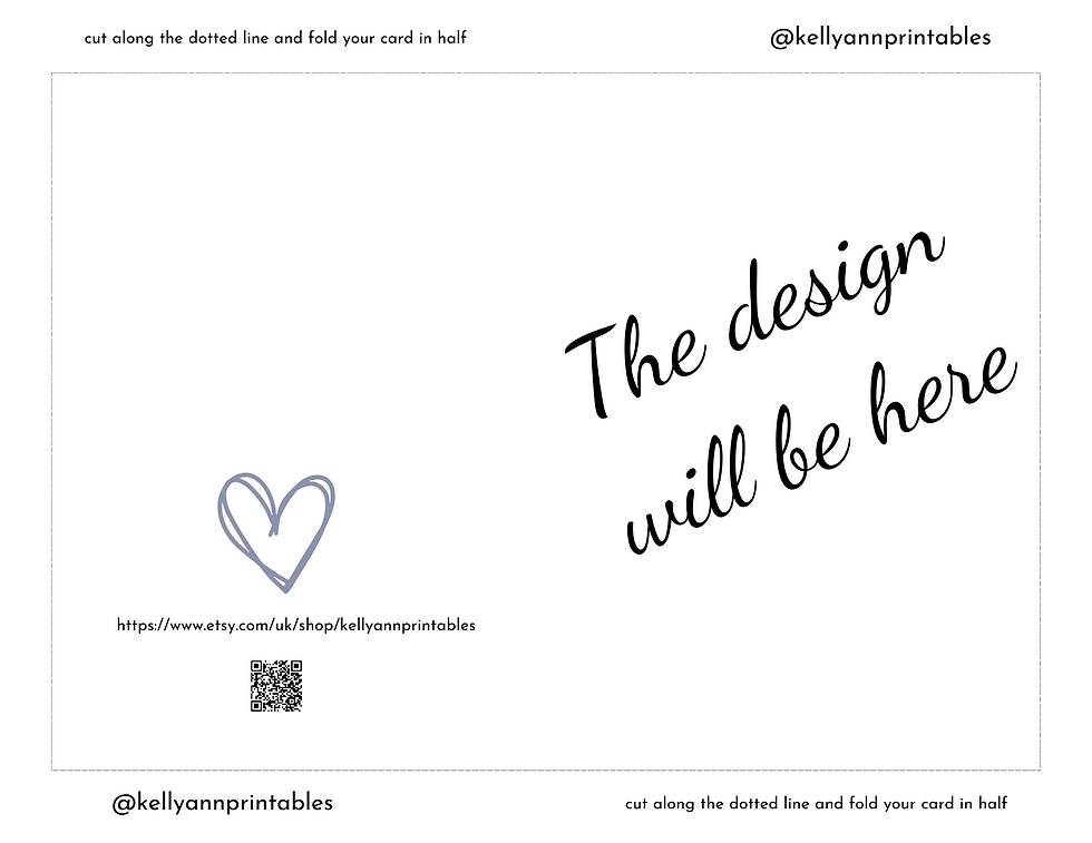 How to use printable greetings cards