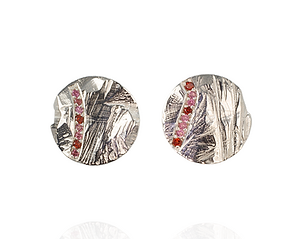 Boucles, Pleine lune et soleil rouge GASTON Bijoux.png