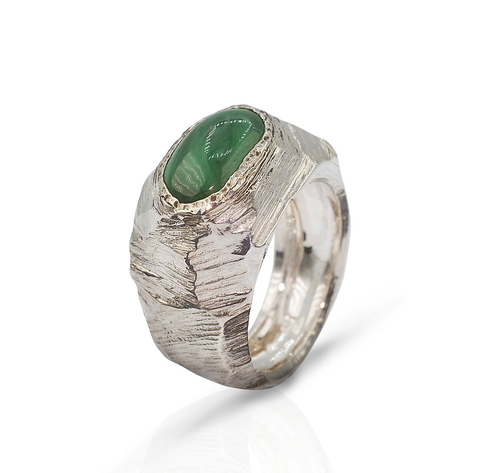 Bague "Montagne Mlachite" GASTON Bijoux