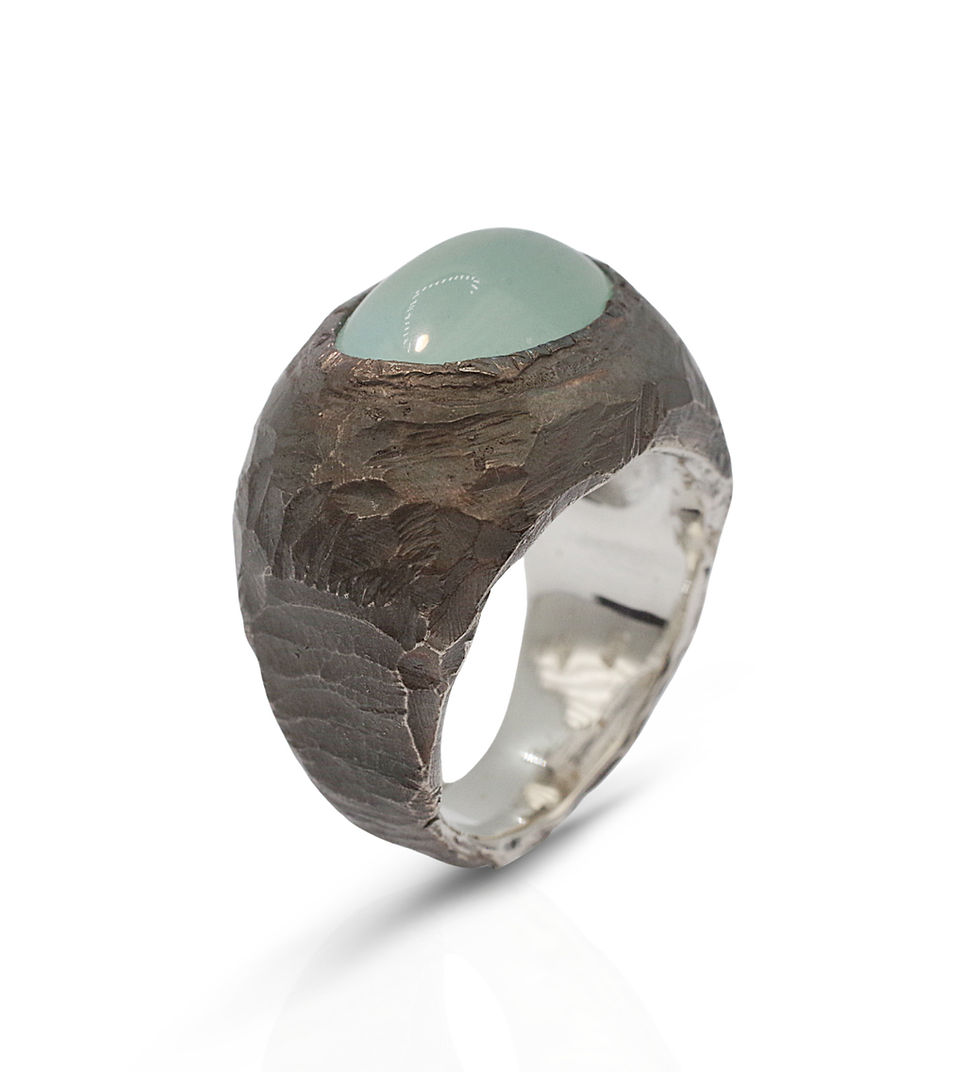 Bague "Lagon" GASTON Bijoux