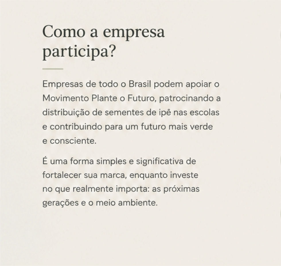 como a empresa pode participar