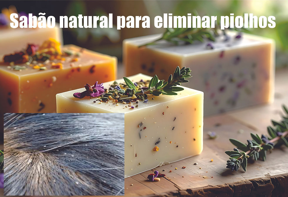 Sabonete natural contra Piolho: aprenda como fazer e transforme em Renda Extra.