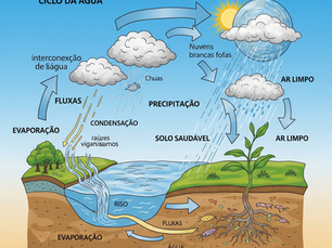 a importância da água, solo e ar para a vida na Terra! Aprenda seus ciclos e funções.