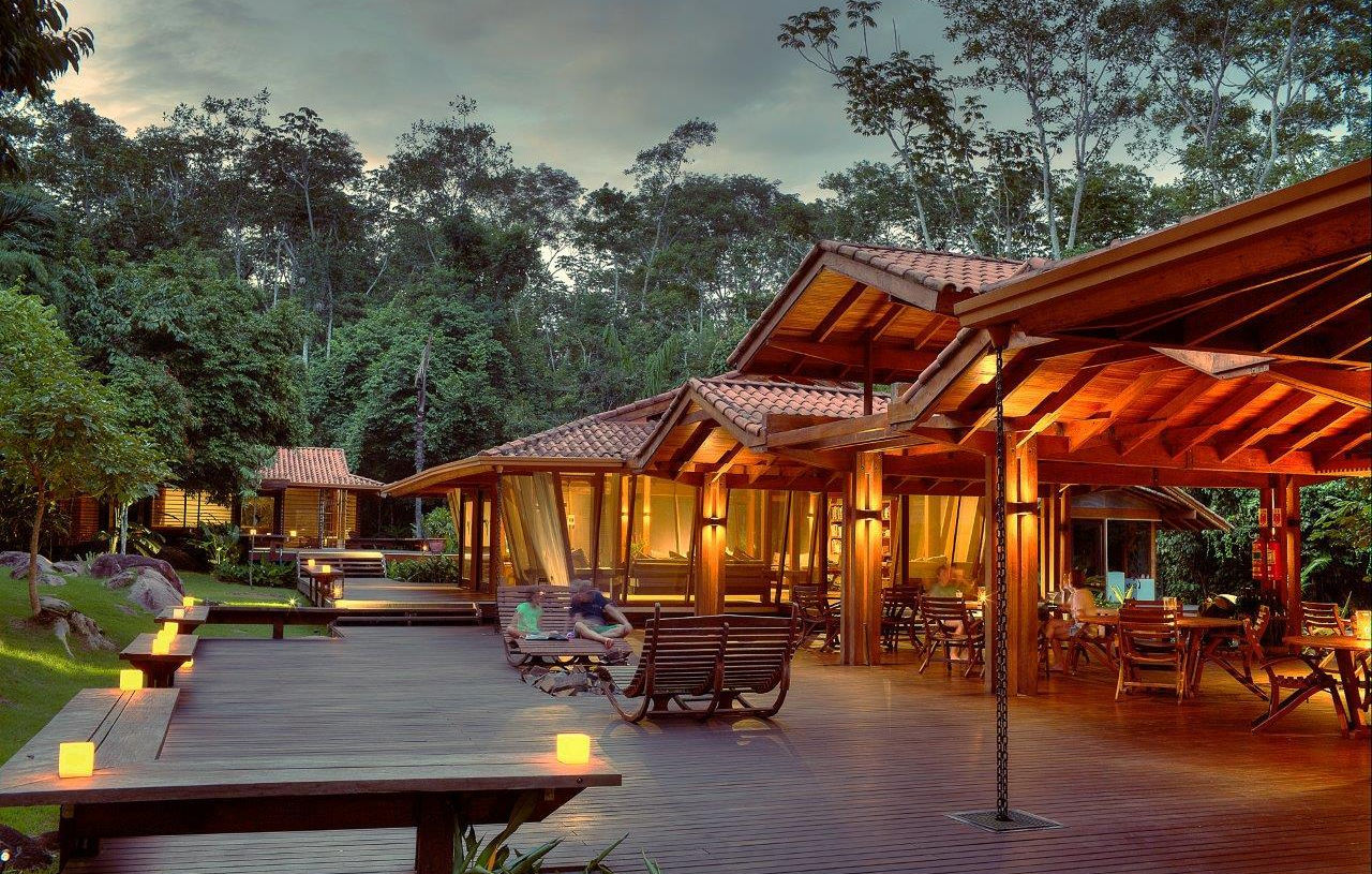 O Cristalino Lodge está comprometido em ajudar os visitantes a terem uma experiência rica, autêntica e singular na Amazônia. ( Imagem ilustrativa)