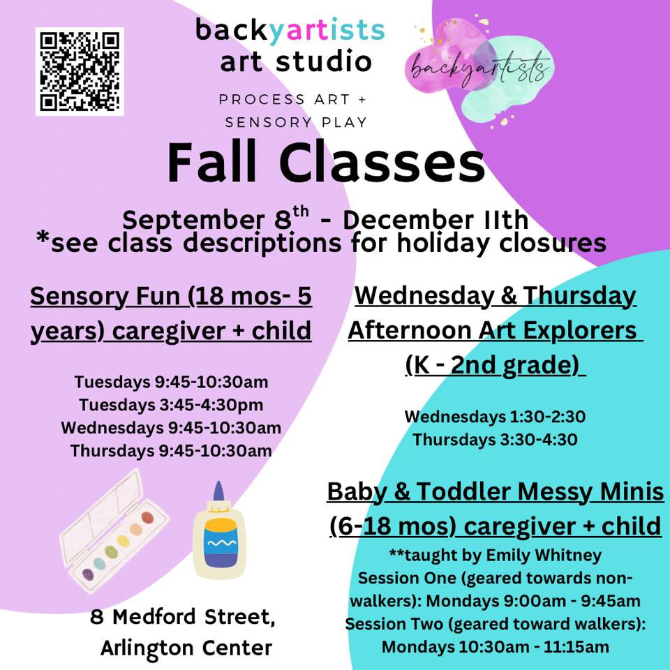 Fall 2025 Infant & Toddler Programs Around Arlington