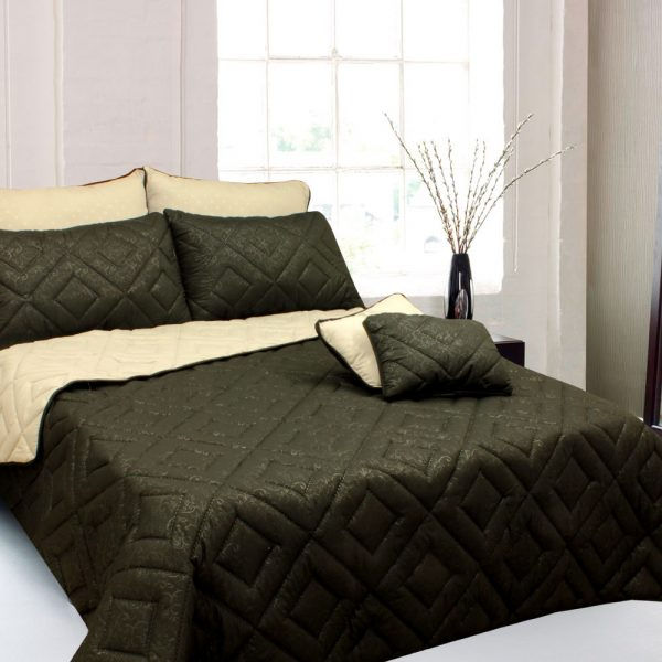 EDREDÓN KIRA GRIS-NEGRO