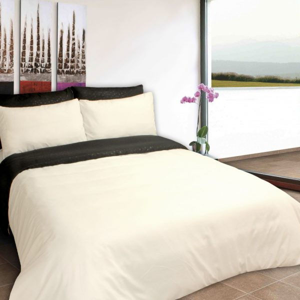 DUVET EMBOSADO BLANCO-NEGRO